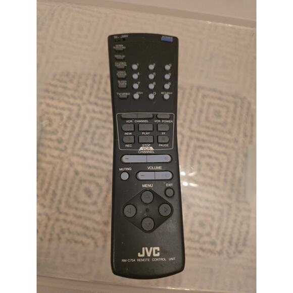 JVC RM-C754 TV Remote, OEM for AV27900, AV279020, AV27920, AV279201, AV279210 + - Picture 1 of 15